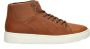 Hub Murrayfield 3.0 Hoge sneakers Leren Sneaker Heren Cognac - Thumbnail 4