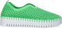 Ilse Jacobsen Instappers Platform TULIP3373W witte zool 495 Bright Green Bright Green - Thumbnail 5