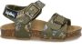 Kipling leren sandalen kaki Groen Leer All over print 20 - Thumbnail 3