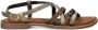 Lazamani Zuri Dames Sandalen Brown - Thumbnail 4