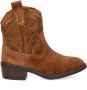 Nelson Kids suède cowboylaarzen cognac Bruin Meisjes Suede Effen 29 - Thumbnail 2