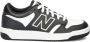 New Balance 480 V1 sneakers zwart wit Imitatieleer Meerkleurig 33.5 - Thumbnail 6