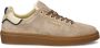 Pantofola d'Oro Elba Low Sneakers Leren Sneaker Heren Beige - Thumbnail 4