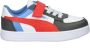 Puma Caven 2.0 Block sneakers wit rood blauw Jongens Meisjes Imitatieleer 35 - Thumbnail 4