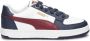 PUMA Caven 2 0 Jr Kinder Sneakers Wit Donkerblauw - Thumbnail 1