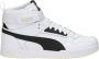 Puma Revolutionaire Basketbal-geïnspireerde Sneakers White - Thumbnail 1