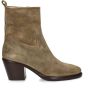 Shabbies Amsterdam Shabbies Julie Ankle Boot Enkellaarsjes Enkelboots met rits Dames Beige - Thumbnail 3