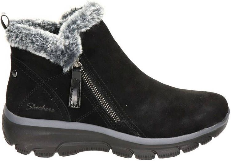 skechers navy boots