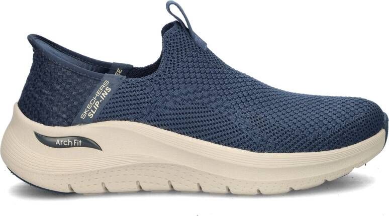 Skechers Hands Free Slip-Ins Arch FIt Crayn heren instapschoen Blauw