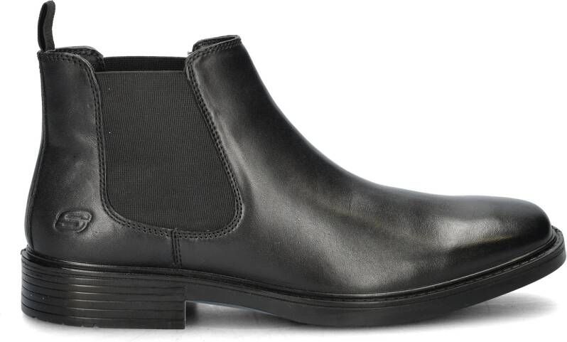 Skechers Miller heren chelseaboot Zwart