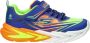 Skechers S Lighs Flex-Glow Ultra jongens sneaker Blauw multi - Thumbnail 2