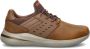 Skechers Delson 3.0 Ezra Sneakers bruin Leer - Thumbnail 3