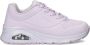 Skechers sneakers lila Paars Meisjes Imitatieleer Effen 29 - Thumbnail 3