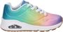 Skechers Uno Spectrum sneakers roze multi Meisjes Imitatieleer Meerkleurig 34 - Thumbnail 2