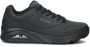 Skechers Uno Wide heren sneaker Zwart - Thumbnail 1