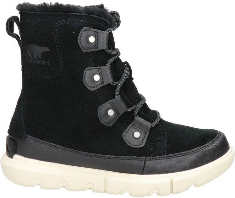 Sorel Explorer suède snowboot zwart