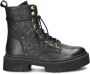 Steve Madden Grazier dames veterboot Zwart - Thumbnail 2