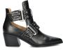 Steve Madden Grazia Enkellaarsjes Enkelboots Dames Zwart - Thumbnail 4