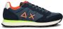 Sun68 Heren Tom Fluo Navy Blue Sneakers Blue Heren - Thumbnail 5