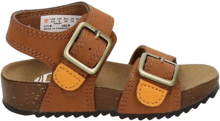 Timberland Castle Island sandalen bruin