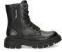 Tommy Hilfiger Hester veterboots zwart Meisjes Imitatieleer 30 - Thumbnail 3