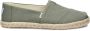 TOMS Shoes ALPARGATA ROPE Volwassenen Instappers Groen - Thumbnail 2