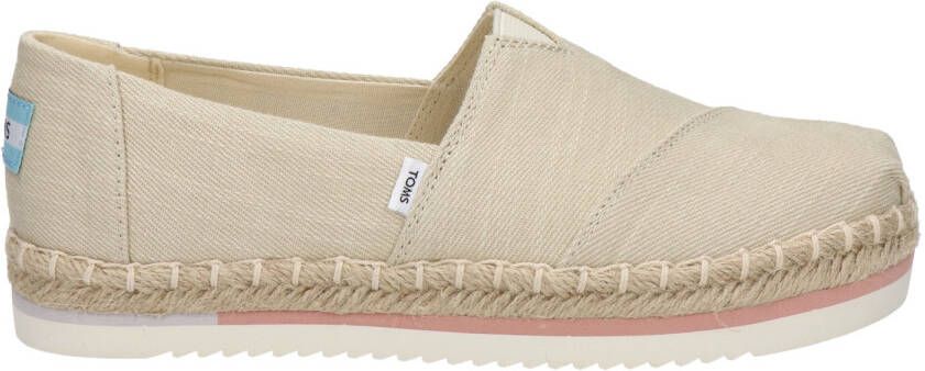 TOMS Alpargate Platform Rope espadrilles