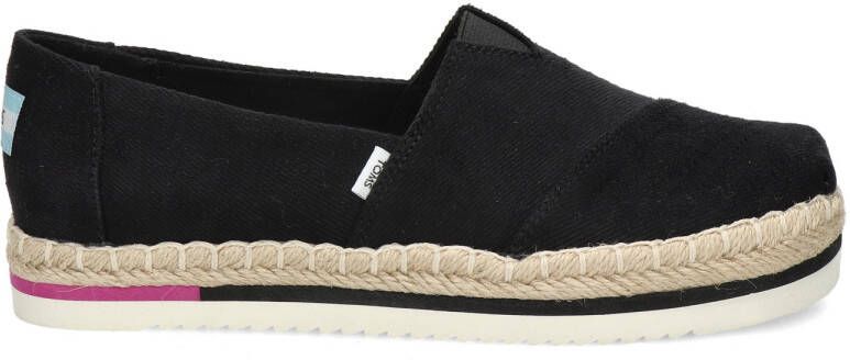 TOMS Alpargate Platform Rope espadrilles