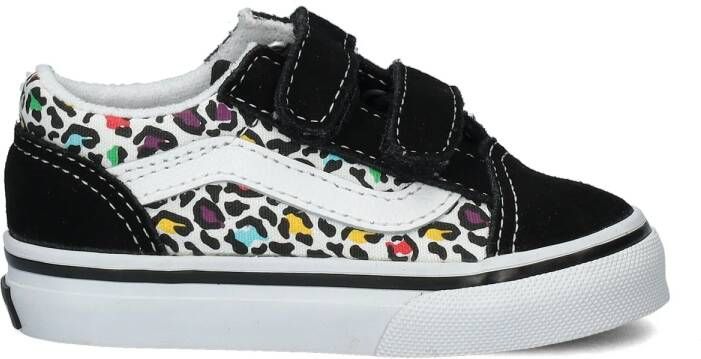 Vans Old Skool Leopard Glitter V-Animal Pop sneakers zwart multi Textiel 22.5