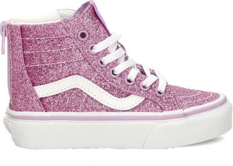 Vans SK-8 Hi Zip Glitter hoge sneakers