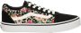 Vans Ward Floral meisjes sneaker Zwart multi - Thumbnail 2