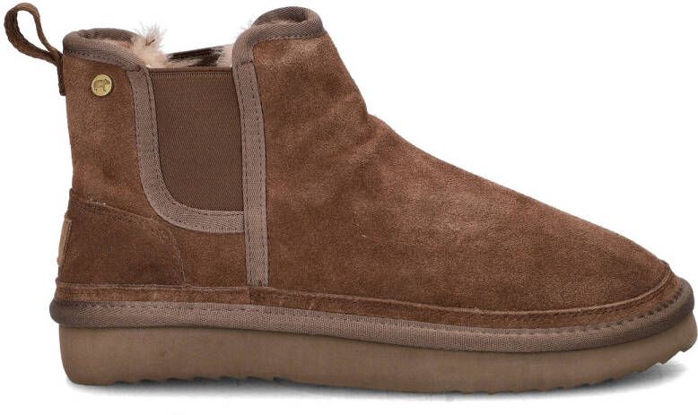 Warmbat Australia Sturt heren chelseaboot Bruin