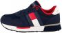 Tommy Hilfiger Donkerblauwe Sneakers Jongens - Thumbnail 4