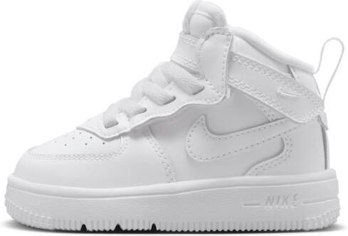 Nike Force 1 Mid EasyOn schoenen voor baby's peuters Wit