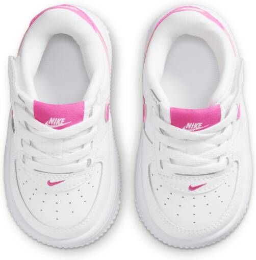 Nike Force 1 Low EasyOn schoenen voor baby's peuters Wit