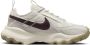 Nike Lage Schoen Licht Beige Burgundy Crush Beige Dames - Thumbnail 9