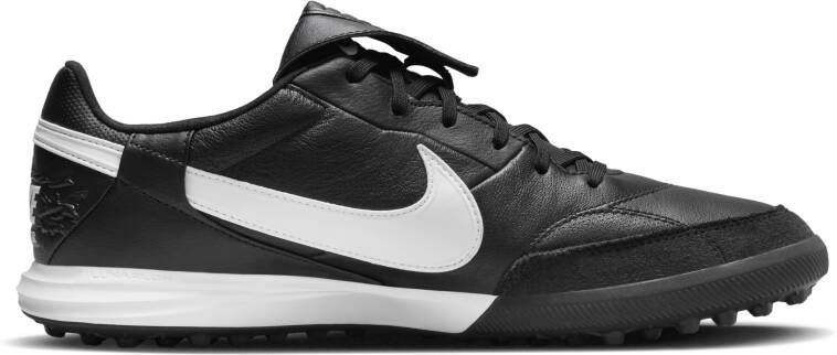 Nike Premier 3 low top voetbalschoenen (turf) Zwart