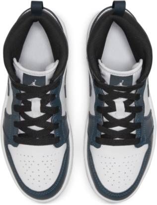 Jordan 1 Mid Kleuterschoen Blauw