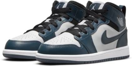 Jordan 1 Mid Kleuterschoen Blauw