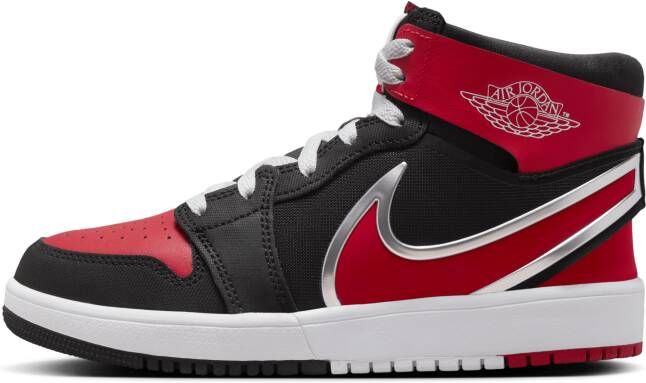 Jordan 1 Mid RM EasyOn kinderschoenen Zwart