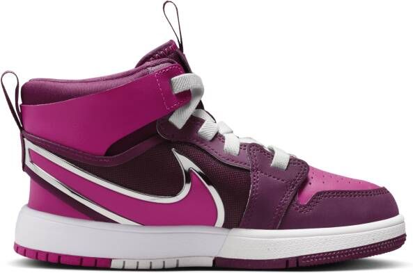 Jordan 1 Mid RM EasyOn kleuterschoenen Rood