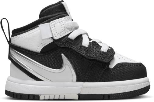 Jordan 1 Mid RM EasyOn schoenen voor baby's peuters Zwart