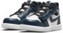 Jordan Nike 1 Mid Schoen voor baby's peuters Armoury Navy Black White Kind - Thumbnail 7