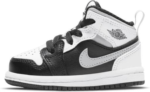 Jordan 1 Mid Schoen voor baby's peuters Zwart