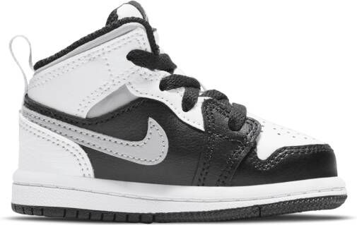 Jordan 1 Mid Schoen voor baby's peuters Zwart