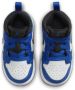 Jordan 1 Mid Schoenen voor baby's peuters Blauw - Thumbnail 5