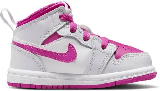 Jordan 1 Mid Schoenen voor baby's peuters Grijs