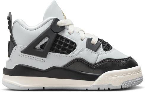 Jordan 4 Retro Schoenen voor baby's peuters Grijs