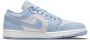 Jordan Football Grey Aluminum Sneakers Blue Dames - Thumbnail 9