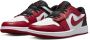 Nike AIR JORDAN 1 Low FlyEase Heren Sneakers Sport Schoenen Leer Wit-Rood DM1206 - Thumbnail 9